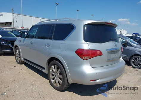2013 Infiniti Qx56 from USA, damaged, VIN JN8AZ2ND5D9730252